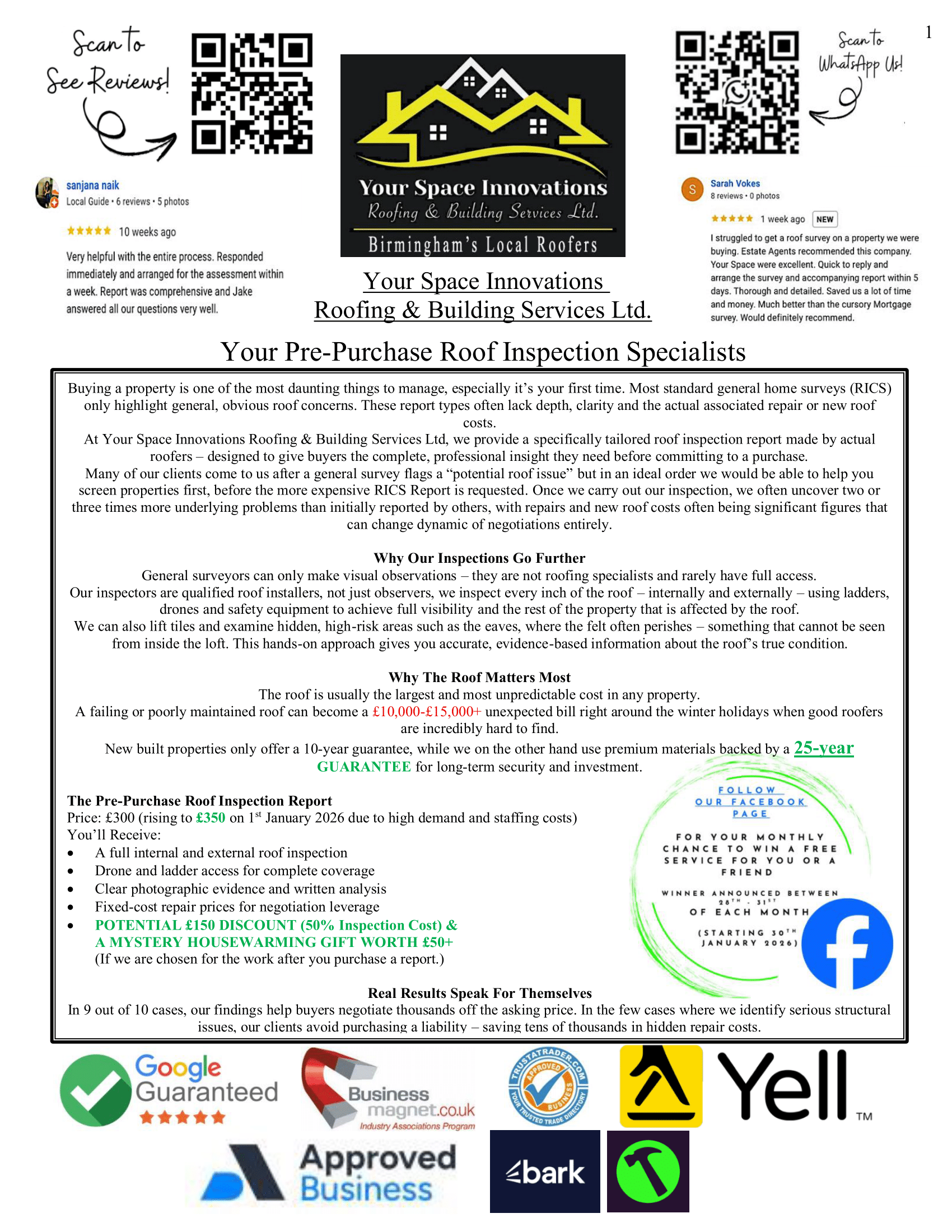 Inspection Report estate agent version BEST-01