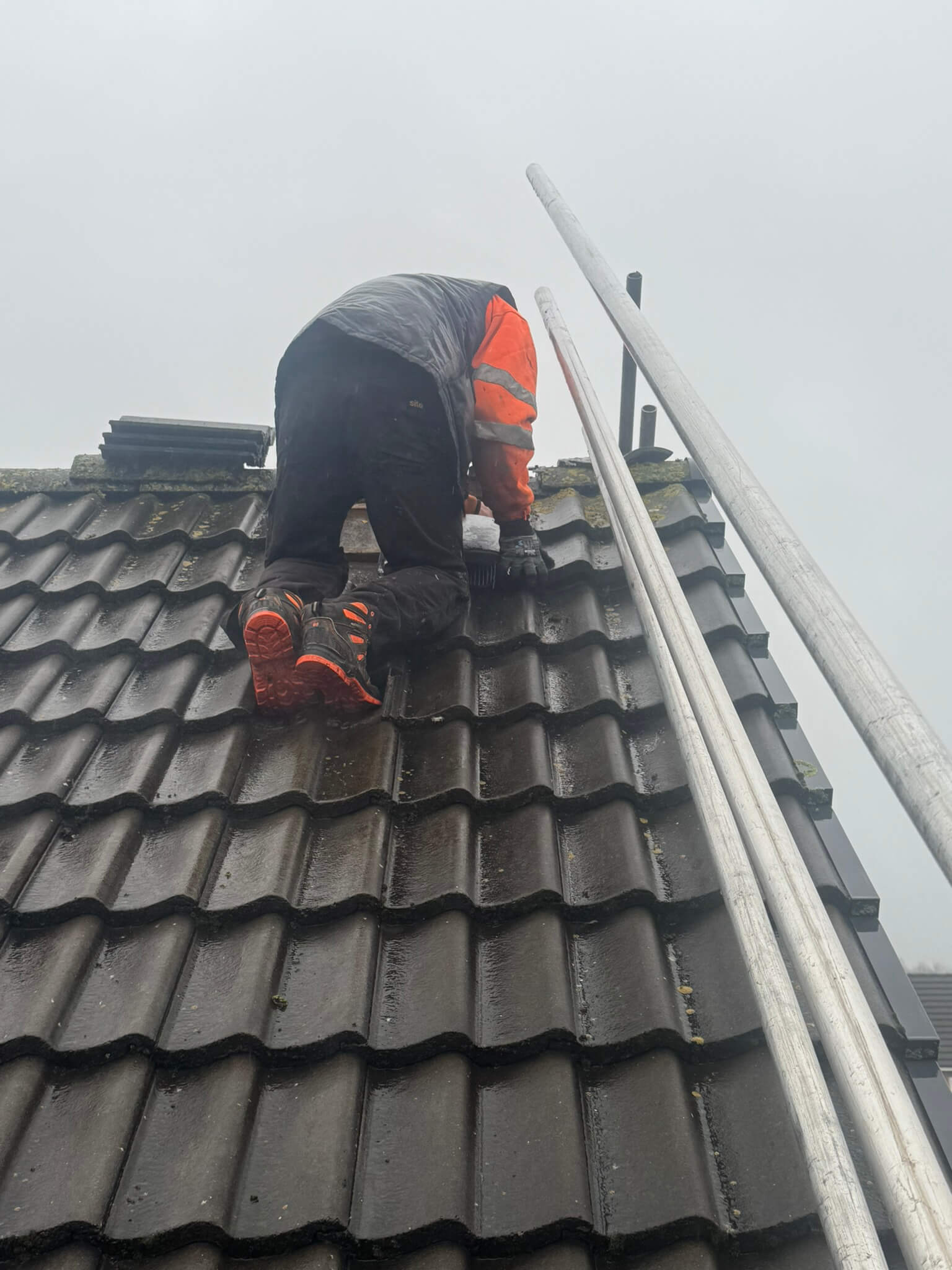 New_Tiled_Roof_Installation_Ongoing_Your_Space_Innovations_Roofing_&_Building_Services_Ltd New tiled roof installation in progress